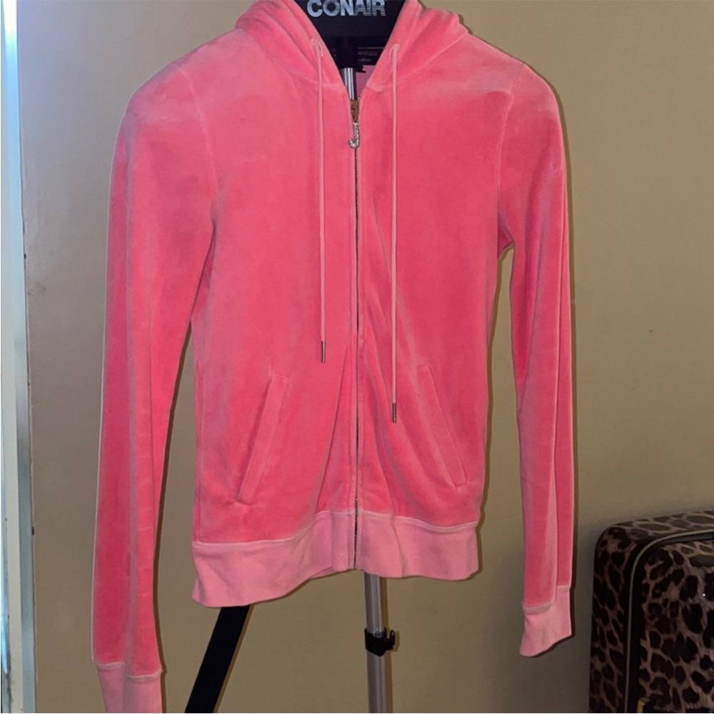 Y2K CORAL PINK JUICY COUTURE SWEATER🪸